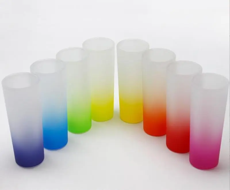 3 oz Frosted Sublimation Shot Glasses