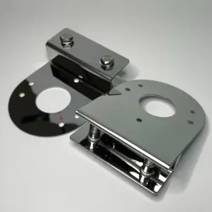 Vertical Under Glow Brackets for Watermelon Lights - 2Pcs Stainless Steel No-Drill Mounts for Trucks & RVs