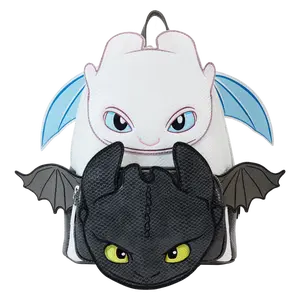 How to Train Your Dragon Light & Night Fury Cosplay Mini Backpack How to Train Your Dragon Light & Night Fury Cosplay Mini Backpack