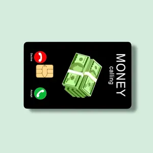 Money Calling Credit Card Sticker Debit Skin Decal Cover Waterproof Vinyl Easy To Apply Art 2