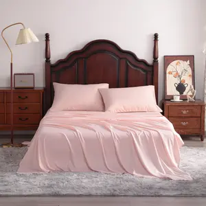 Cooling Bamboo Sheet Set – Soft, Breathable & Temperature-Regulating Bedding for All-Season Comfort