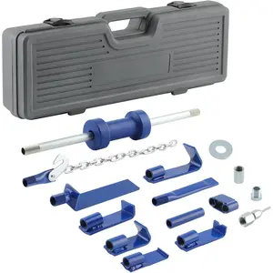 13LBS Dent Puller Slide Hammer  Dent  Kit, Heavy Duty Auto  Dent Repair Tool Kit, Automotive Dent Remover, 18 count Slide Hammer Puller Set, Blue