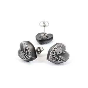 Lead Excorcist Mask Earrings Pair - Hazbin Hotel