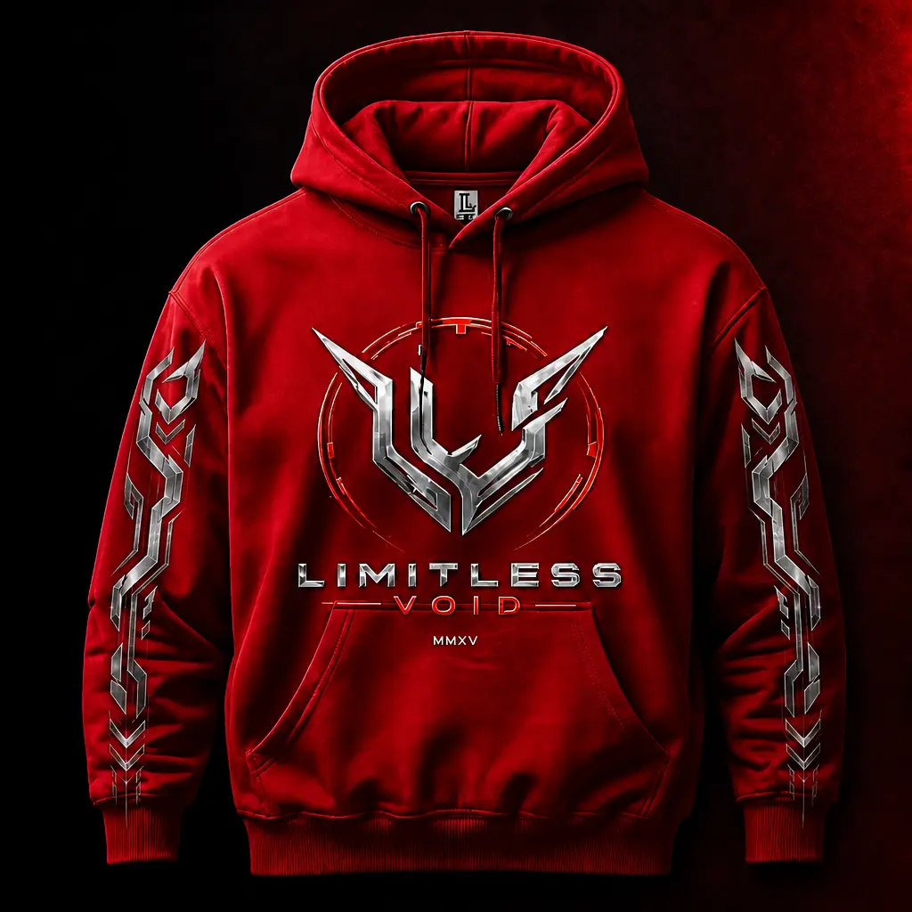Red Void Tech Hoodie