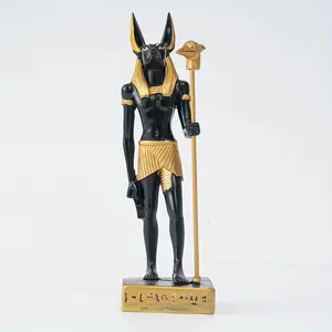 Anubis Statue from Egypt, a Resin Craft, Vintage Home And Garden Decor, a Small Figurine Inspired by Anime, Room Decoration, a Unique Gift, Travel Souvenir, Luxurious Lighting, The Perfect Holiday Present