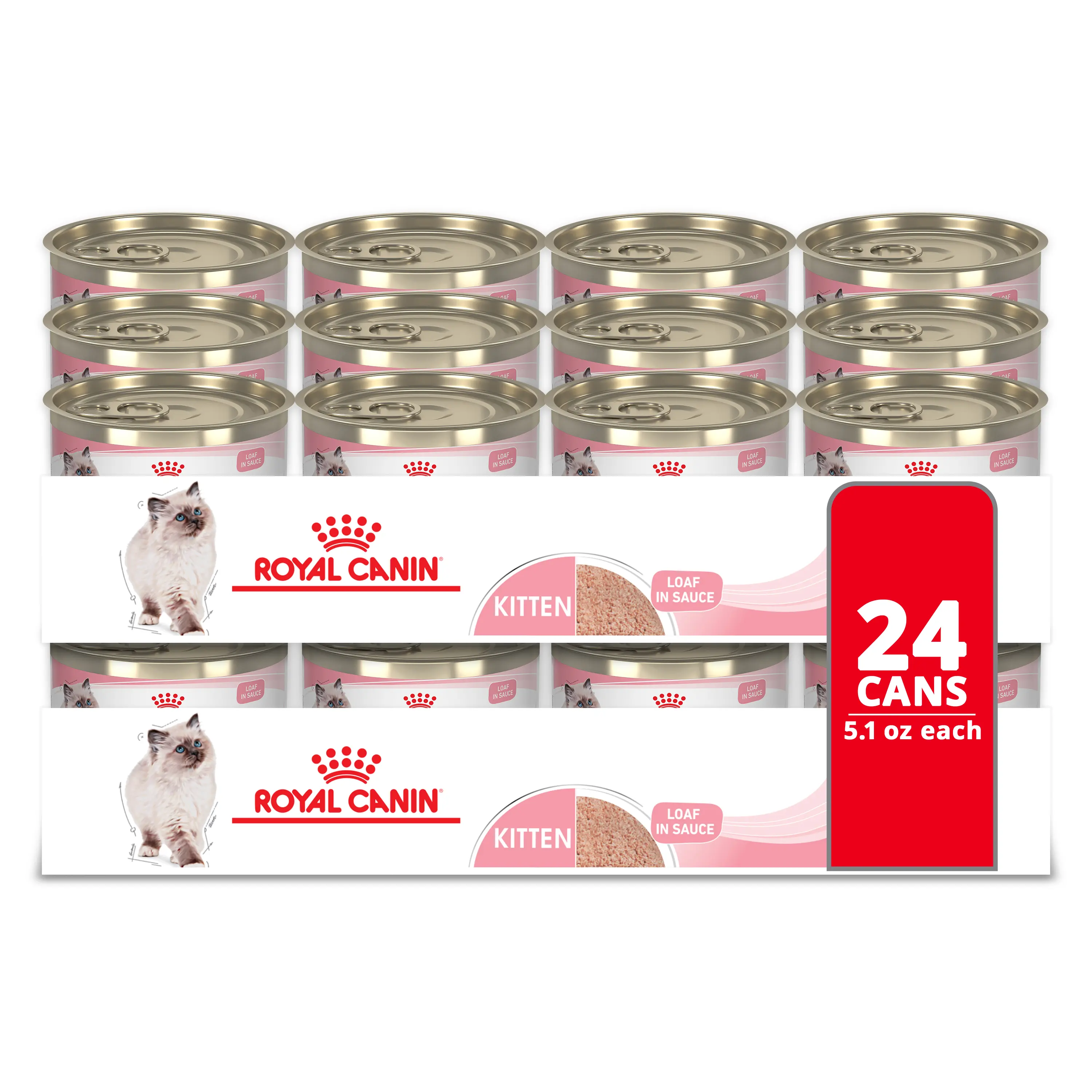 Royal Canin Kitten Wet Cat Food, 5.1 oz (Pack of 24)