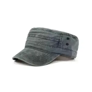 2026 Summer New Retro Flat Top Snapback Cap Adjustable Sun Protection Unisex Hat