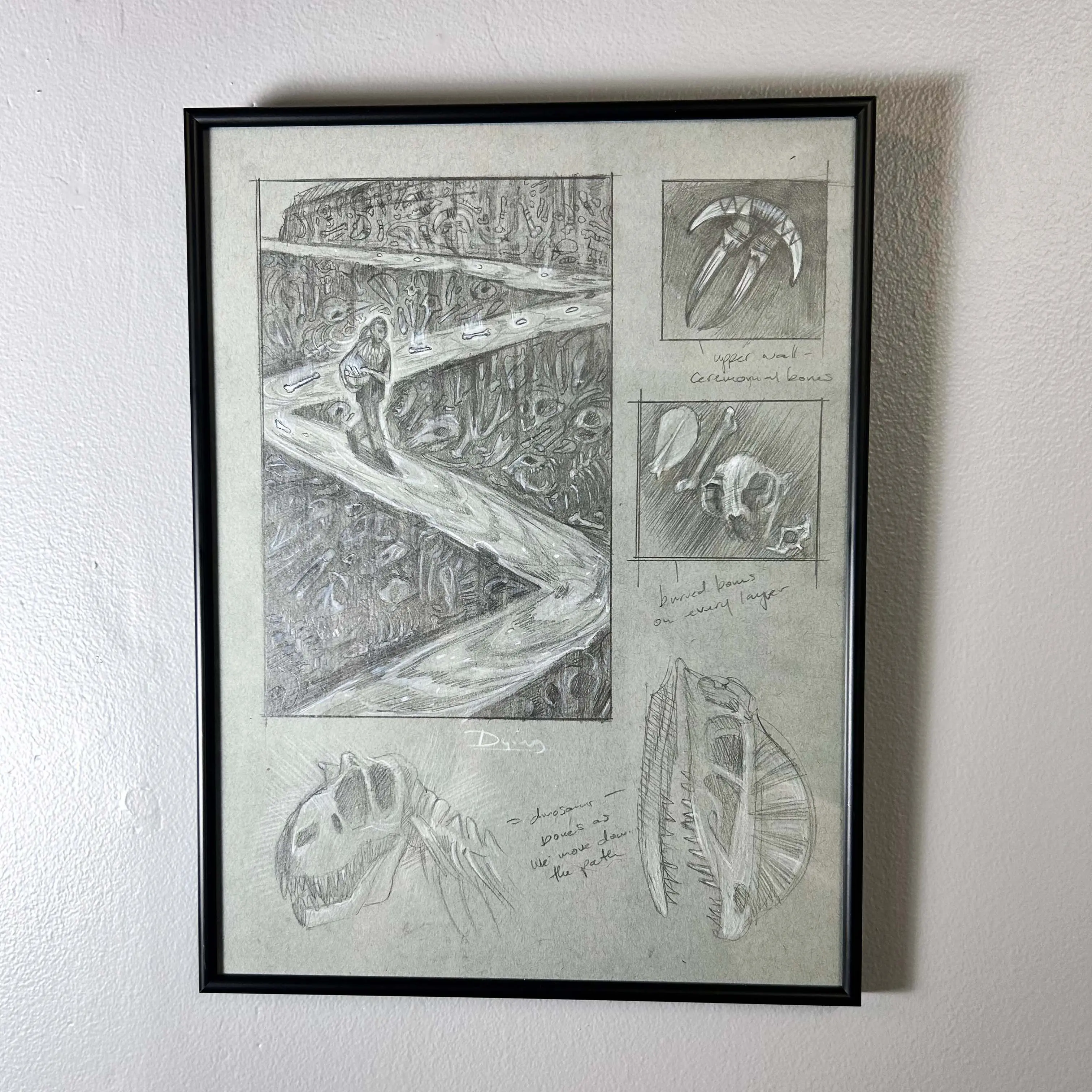 Dying Original Concept Sketch