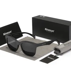 NINESUN Hot Selling Fashion 2025 Polarized Sunglasses Men Fashion UV400 Round Full TR90 Frame Driving Women Eyewear 788