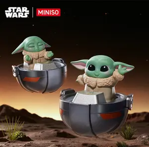 MINISO Star Wars Grogu Keycap Blind Box,Cute Baby Yoda Stress Relief Kawaii Keycap for Mechanical Keyboard, Cute Desk Decor and Collectible Mystery Box,Fun Collectible Mystery Toy Gift for Fans, Gamers, Adults, Teens