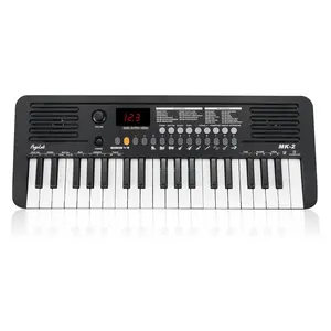 POGOLAB MK-2 37 Mini Keys Keyboard Piano, with 40 Songs, 200 Sounds, with MIDI Function, Portable Small Keyboard, LED Display & Dual Speakers, Compact Music Electric Piano for Kids/Beginners