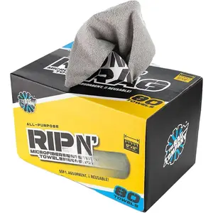 -  N'  Multi-Purpose  Microfiber Towels for , Office, Gae, RV and  - 80 Count Roll -  70/30 Blend - 200gsm