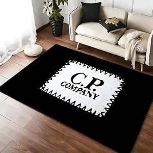 Luxury CC.P. Company Floor Mat Luxury Velvet Doormat Water Absorbent Non-Slip Floor Mat, Soft Shaggy Carpet for Bathroom Kitchen Living Room Bedroom Entrance, Washable Anti-Skid Indoor Outdoor Rug Home Decor