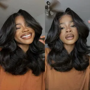 [250% Density] AliPearl Wig Pre Style Layered Body Wave 6X6 Lace Closure Wig 18 Inches Glueless Pre Cut Pre Plucked Human Hair #SummerWins #DealsForYouDays
