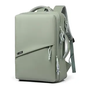 Unisex Laptop Backpack, Large Capacity Durable Nylon Backpack, Adjustable Straps, and Multiple Compartments for School, Travel, Business