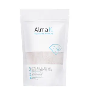 Alma K Crystal Dead Sea Bath Salts - Gently Exfoliates and Hydrates - White Tea and Neroli Scent - For Bath Soak and Relaxing Foot Bath Salt - 9.1 oz