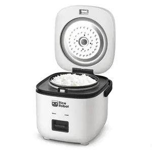 Rice Robot, Rice Robot Rice Cooker, White, New