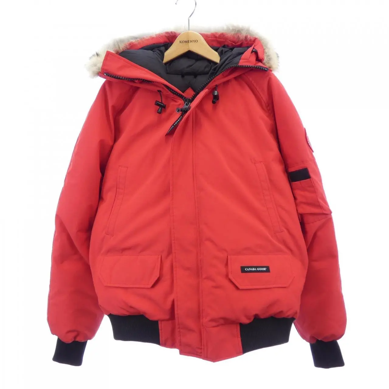 Pre-owned Canada Goose Nylon Small Leather Goods CHILLIWACK Down Jacket