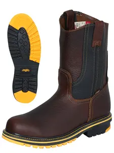 Establo Men’s Work Boot - Bull Fight Leather   - Shedron 41538