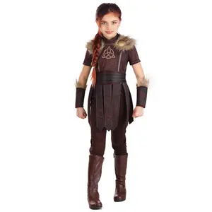 Girl's Victorious Viking Costume