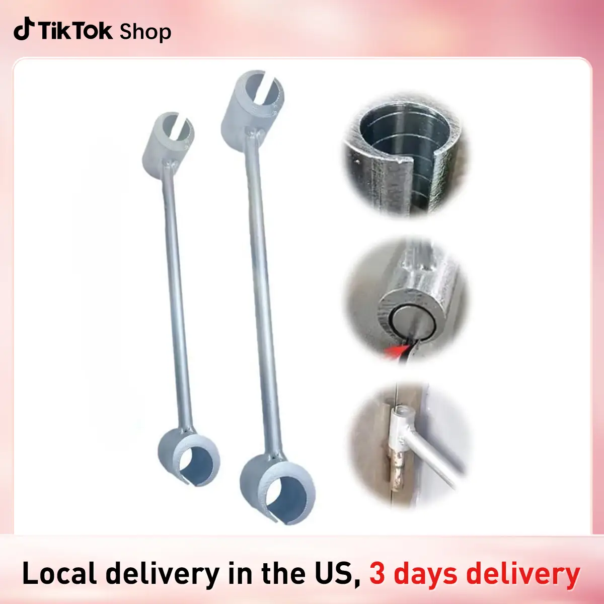 Door Hinge Repair Spanner,Door Hinge Repair Tool,Hinges Gap Adjusting Wrench, 14-18mm&23-25mm Door Hinge Adjustment Tool，Hand Tools Adjustable Wrench
