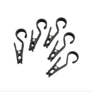 Outdoor Camping Hook, Windproof Hook, Tent Hook, Lightweight Awning Clip and Hook, Suitable for Awnings, Boats, Outdoor Camping