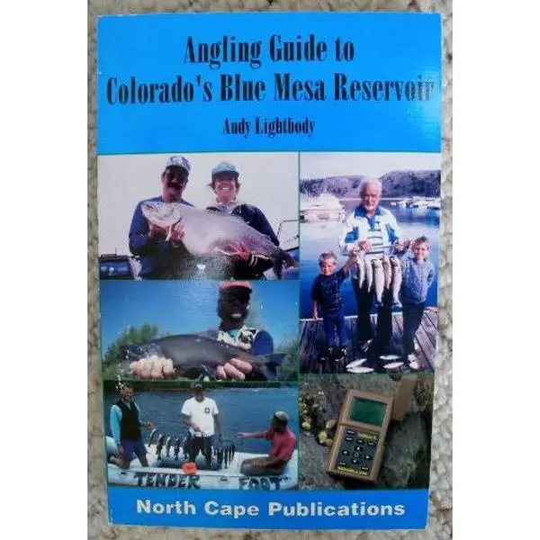 USED Book - Angling Guide to Colorado's Blue Mesa Reservoir by Andy Lightbody (Paperback) - english