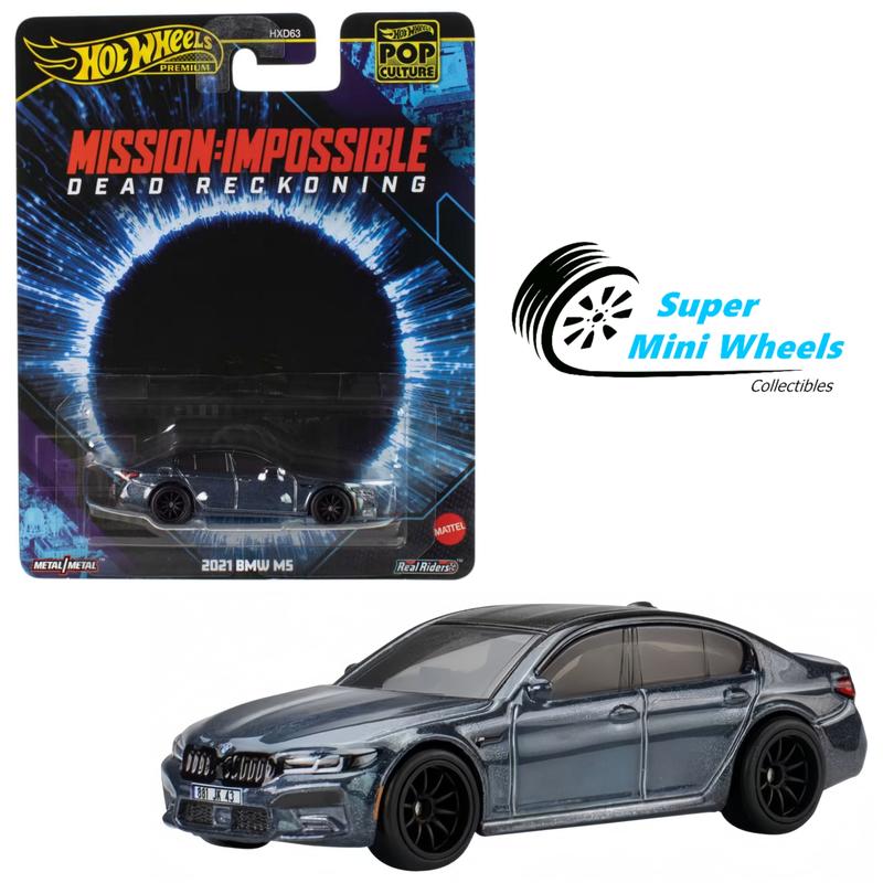Hot Wheels Premium 2021 BMW M5 Mission Impossible Pop Culture