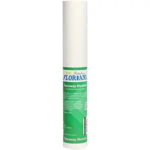 Floriani Medium Tearaway Embroidery Stabilizer – 15" x 10 yd