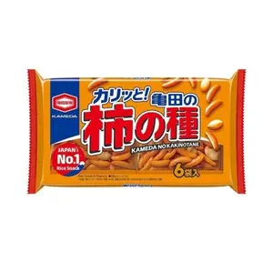 Kameda Seika Kameda Kaki No Tane Rice Crackers - 30g x 6 Pack
