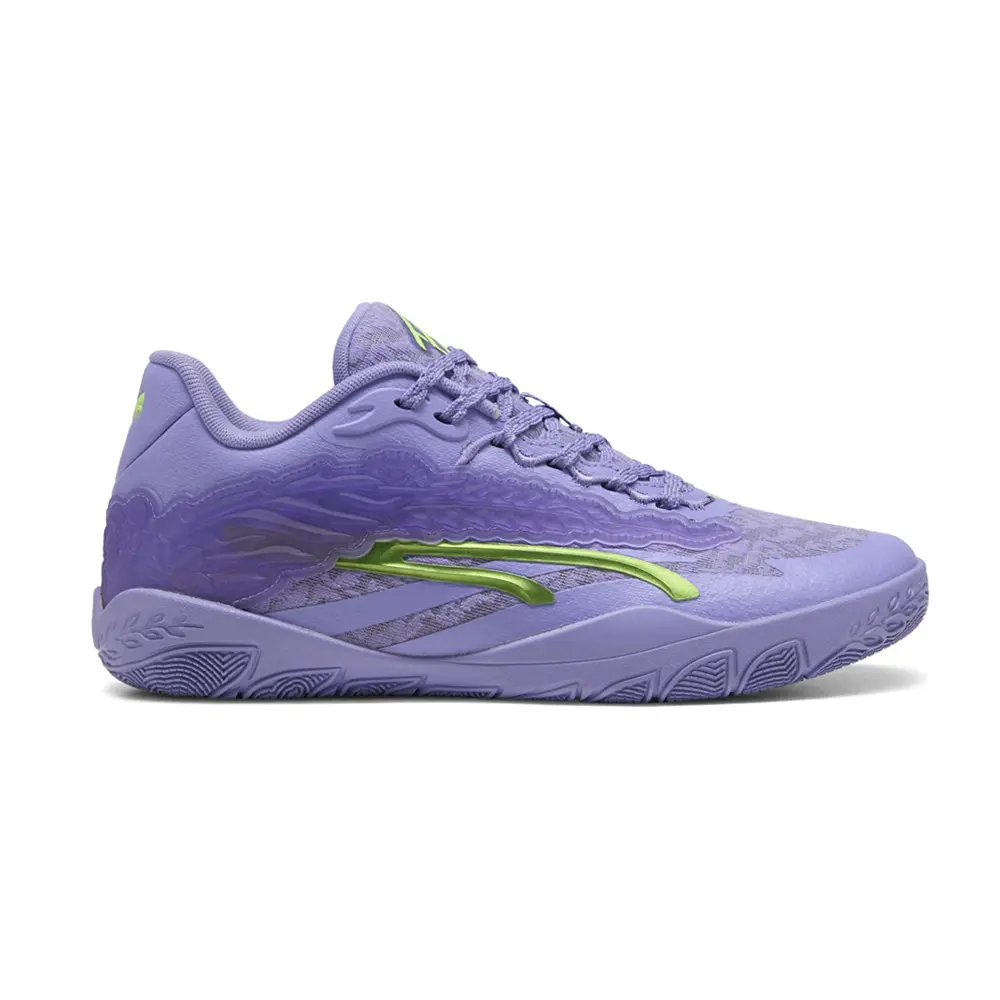 PUMA Womens Stewie 3 Lace Em Up Basketball Sneakers Shoes - Purple PUMA Womens Stewie 3 Lace Em Up Basketball Sneakers Shoes - Purple
