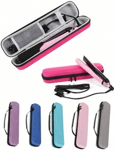 Portable Hair Tool Storage Bag, Travel Organizer for Curling Irons, Organizational Zipper Storage, Heat Resistant, Large Capacity, Dustproof, Multifunctional Cosmetic Pouch