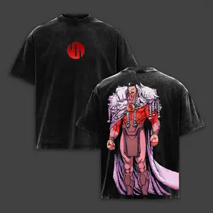 Thragg The Conqueror Viltrumite War Comic Double Printed Oversize Lightweight Acid Washed Tee Washed Shirt Vintage Oversized Streetwear Graphic Tee T-Shirt Heavy Cotton Tee Gift For Fans Merch