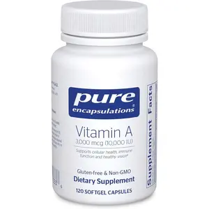 Pure Encapsulations Vitamin A - 120 Softgel Capsules