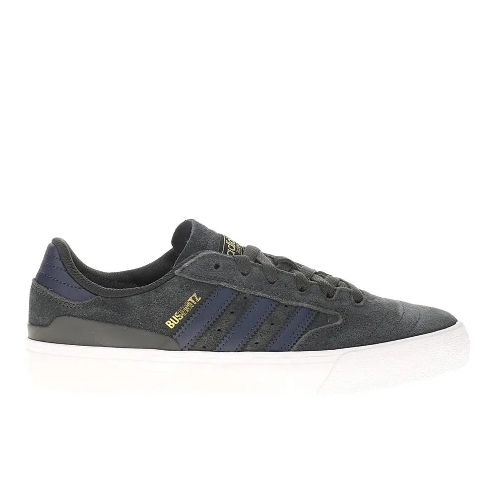 adidas Mens Busenitz Vulc 2 Skate Sneakers Shoes - Grey