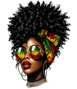 JUNETEENTH INSPIRED DTF TRANSFER FOR T-SHIRTS, HOODIES