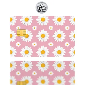Alaska Shasta Daisy Debit Card Skin/Sticker - High Quality Vinyl for Customization and Personalization