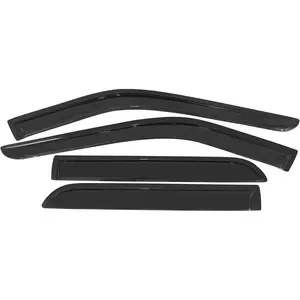 Window Visor Compatible with 2011-2019 Ford Explorer, Acrylic Smoke Tinted 4PCS Sun Rain Shade Guard Wind Vent Air Deflector by , 2012 2013 2014 2015 2016 2017
