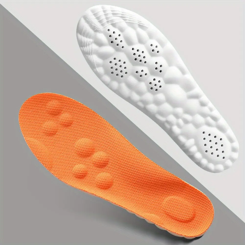 4D Cloud Sports Insoles - Ultra-Soft, Sweat-Absorbing Comfort for All-Day Support and Performance