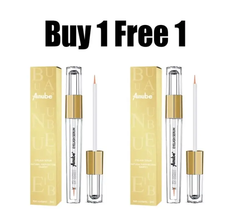 Ainube Lashgrow Serum,Promotes Natural LashGrowth for Longer, Thicker Lashes | Powered byPlant-Based Extraction Technology | Ginseng RootNourishes Lash Roots & Enhances Growth | Gentle& Non-lrritating