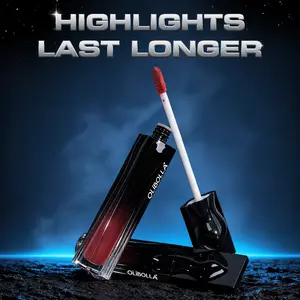 OLIBOLLA Mirror Water Gloss Lip Glaze Non-Stick Cup Waterproof Moisturizing Lip Gloss Last Longer Highlights