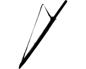 Black Katana Handle Umbrella 42.5"Dia