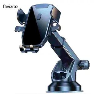 FAVIZITO Car Phone Holder Mount, Universal Hands Free Automobile Cell Phone Holder, Phone Mount for Car Windshield Dashboard, Car Cellphone Mount, Universal Smartphone Holder, Cell Phone Mounts, Phone Accessories