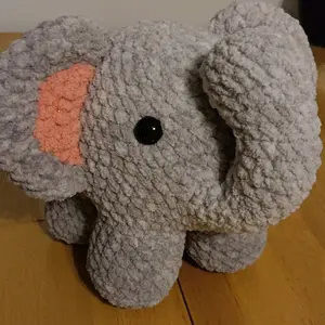 Decorative Elephant Plush Pillow