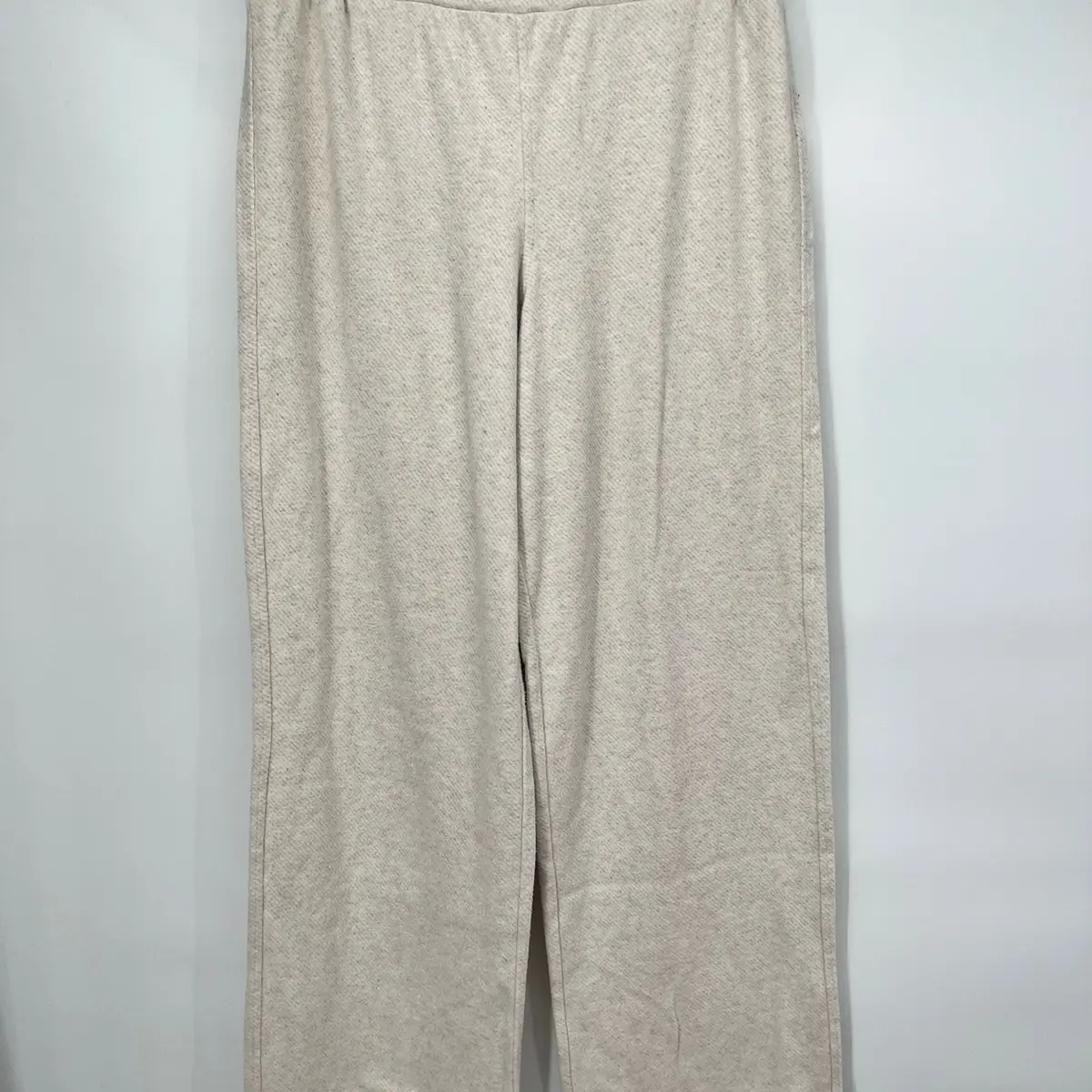 Faherty Sz XS Legend Lounge Pants Soft Heathered Off White Light Womens