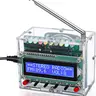 FM Radio DIY Soldering Kit LED Flashing Radio Project with LCD1602 Display 87–108MHz Fun Solder Practice Gift  Back to School Solder Education Creative Present