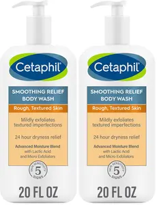 Cetaphil Ultra Gentle Relaxing Body Wash, For Dry to Normal, Sensitive Skin, 16.9oz, with Aloe Vera, Calendula, Vitamin B5, Hypoallergenic, Dermatologist Tested