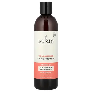 Sukin Volumising Conditioner, Fine & Limp Hair, 16.91 fl oz (500 ml)