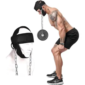 Adjustable Neck Strap Weight Training Equipment, Chain Lifting Neck Exercise Tool, Chin Head Neck Workout Gear, Excellent Fitness Accessory