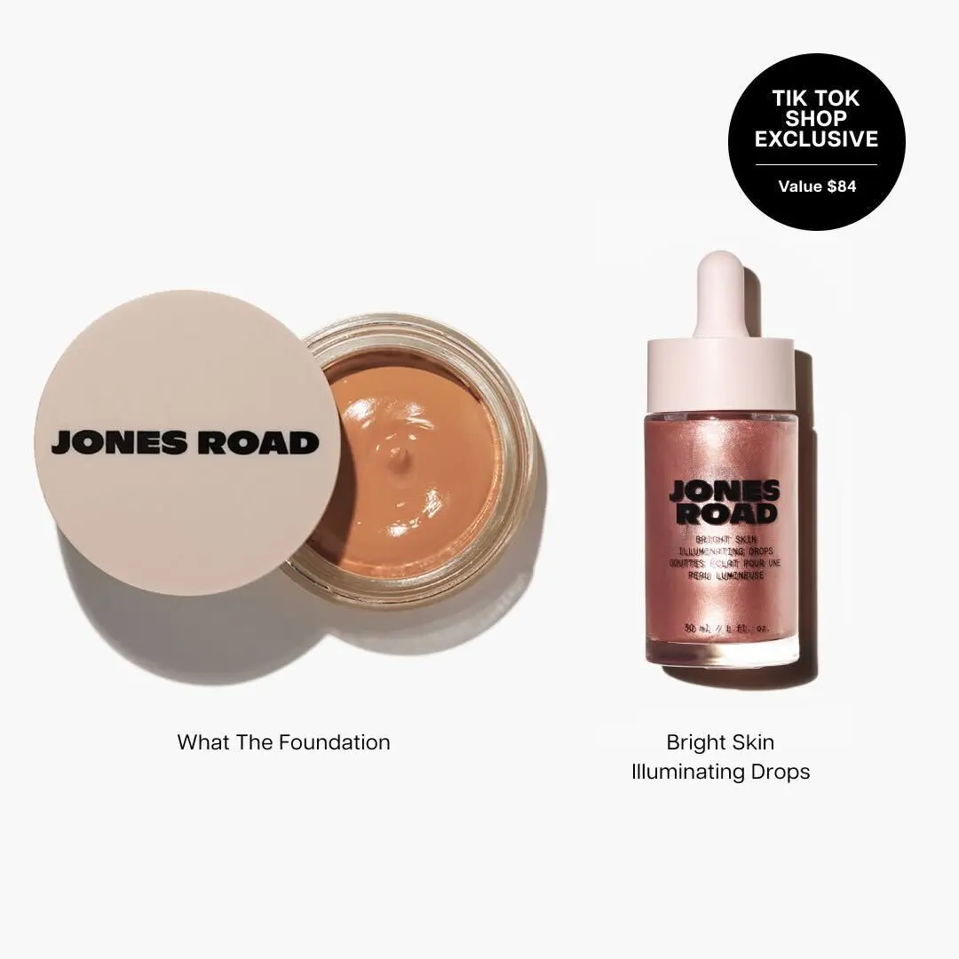 Glow Base Duo: Bright Skin Illuminating Drops & What The Foundation Glow Base Duo: Bright Skin Illuminating Drops & What The Foundation
